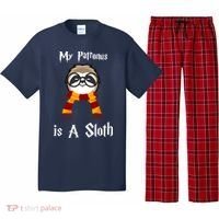 My Patronus Is A Sloth Pajama Set thumb 0