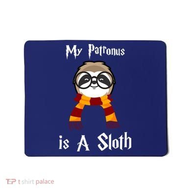 My Patronus Is A Sloth Mousepad