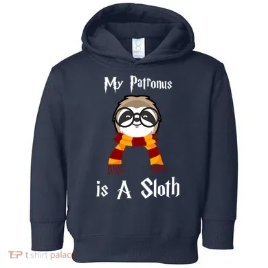 My Patronus Is A Sloth Toddler Hoodie