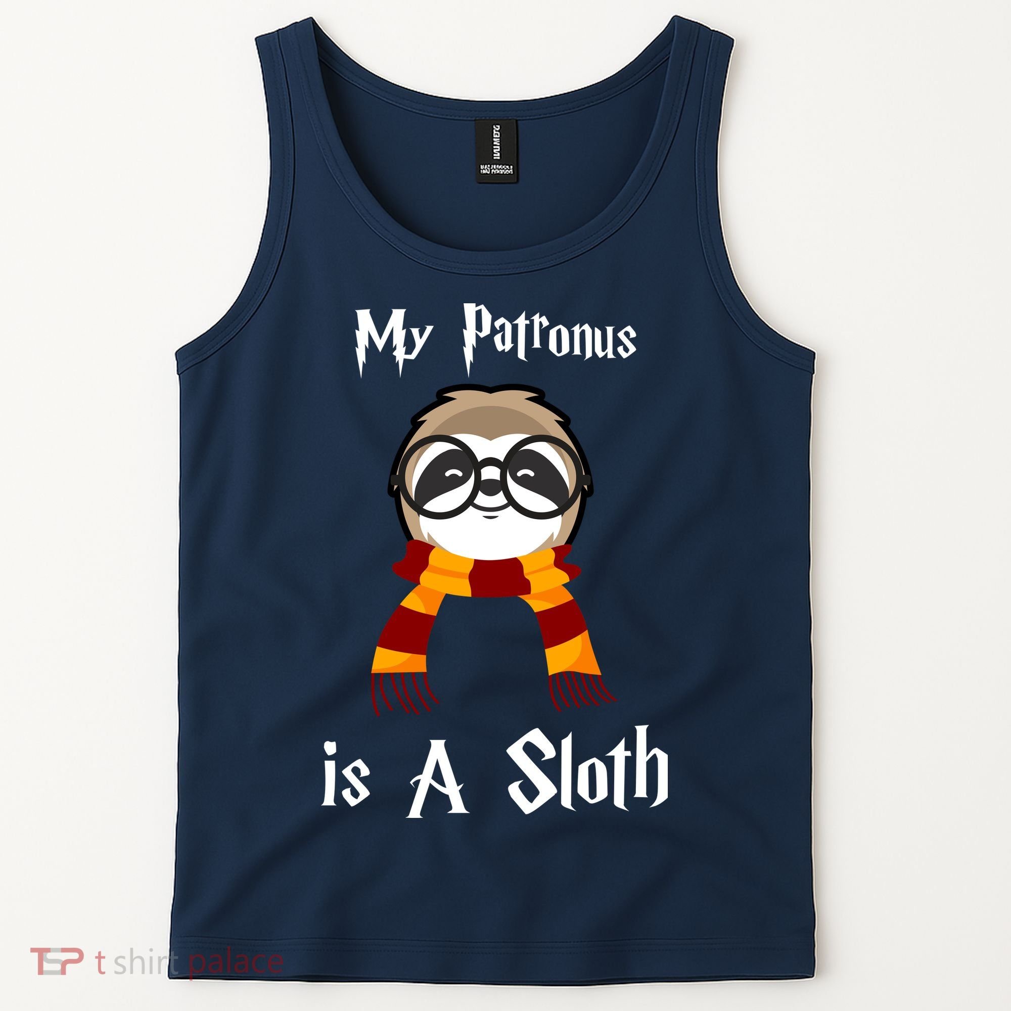 My Patronus Is A Sloth Tank Top
