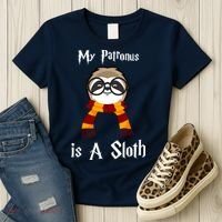 My Patronus Is A Sloth Women's T-Shirt thumb 3