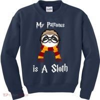 My Patronus Is A Sloth Kids Sweatshirt thumb 0