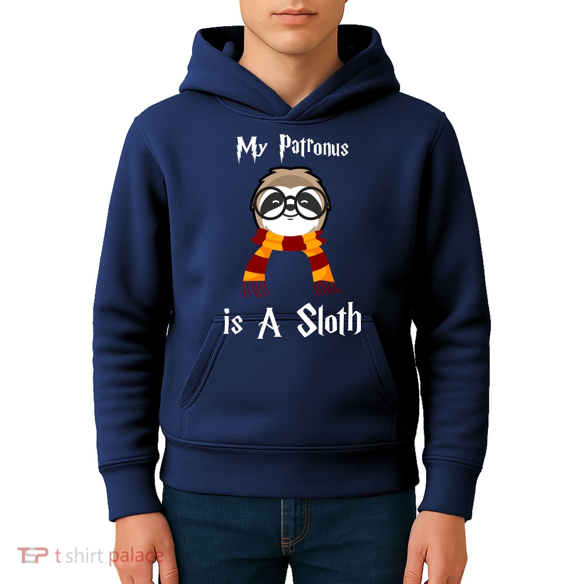 My Patronus Is A Sloth Kids Hoodie