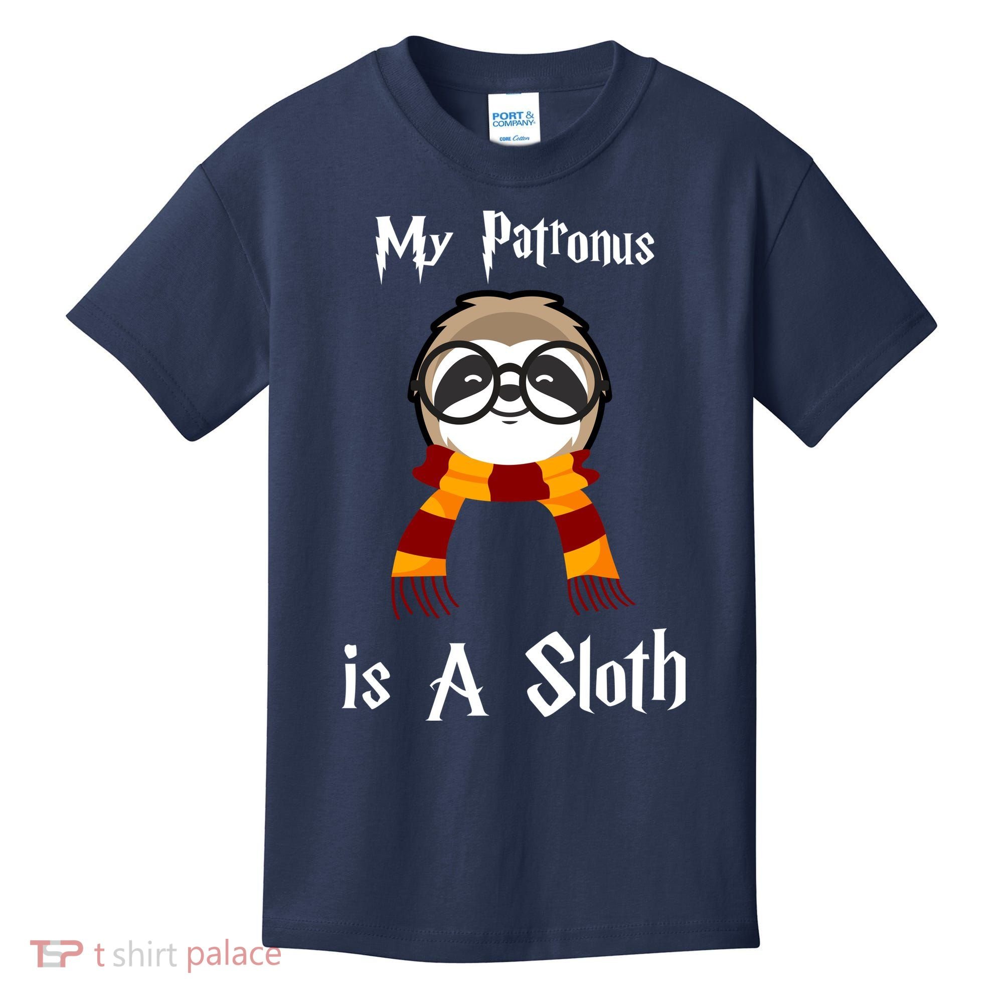 My Patronus Is A Sloth Kids T-Shirt