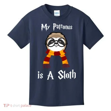 My Patronus Is A Sloth Kids T-Shirt