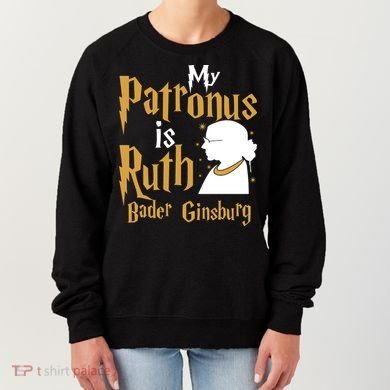 My Patronus Is Ruth Bader Ginsburg Women's Sweatshirt