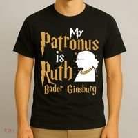 My Patronus Is Ruth Bader Ginsburg T-Shirt thumb 3
