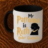 My Patronus Is Ruth Bader Ginsburg Coffee Mug thumb 2