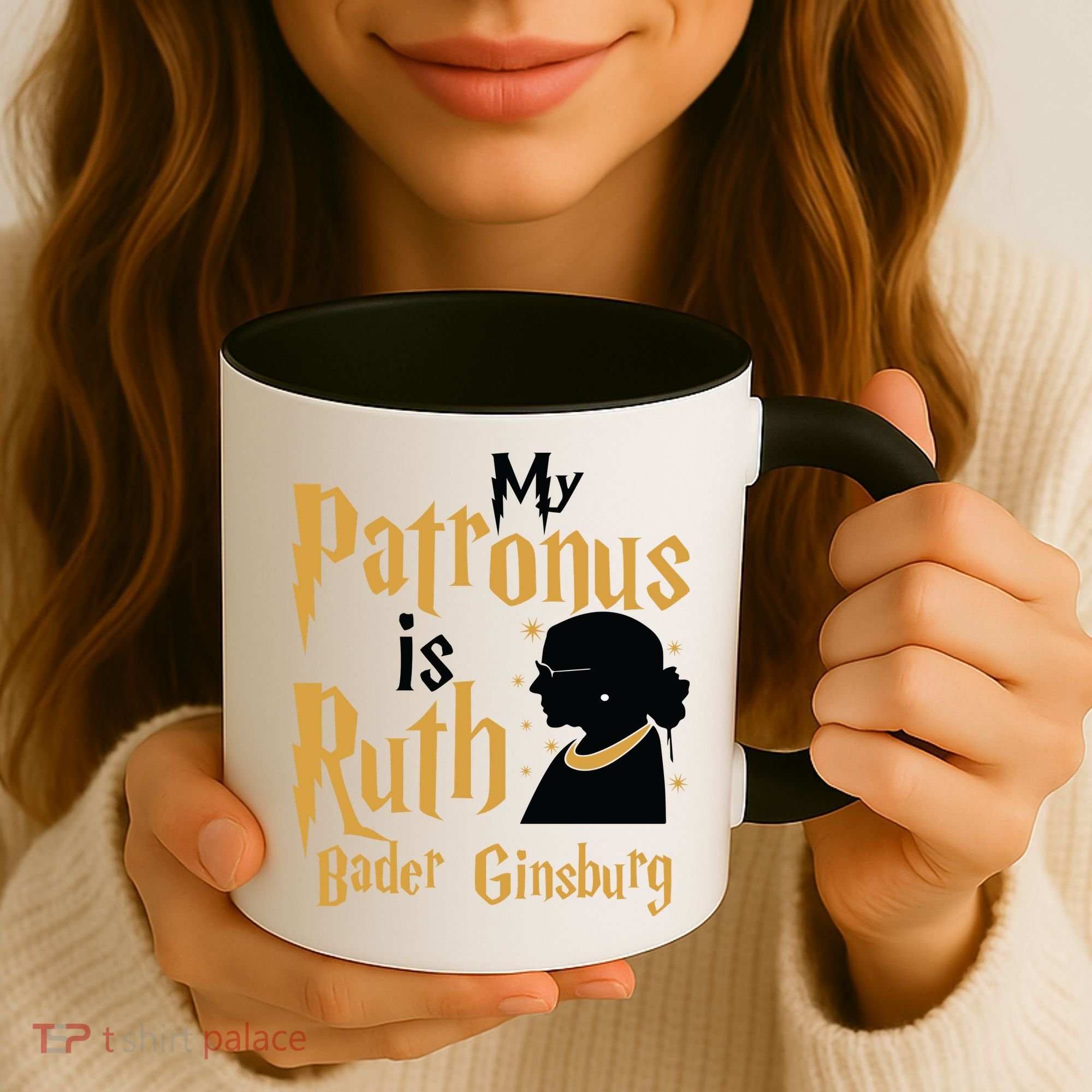 My Patronus Is Ruth Bader Ginsburg Coffee Mug