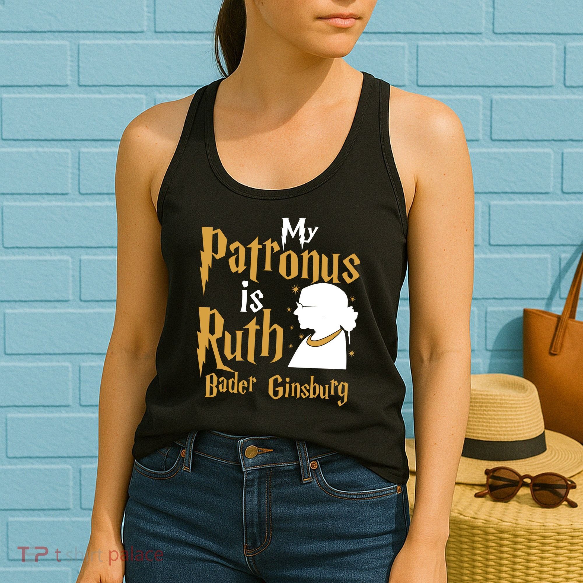 My Patronus Is Ruth Bader Ginsburg Women's Tank Top