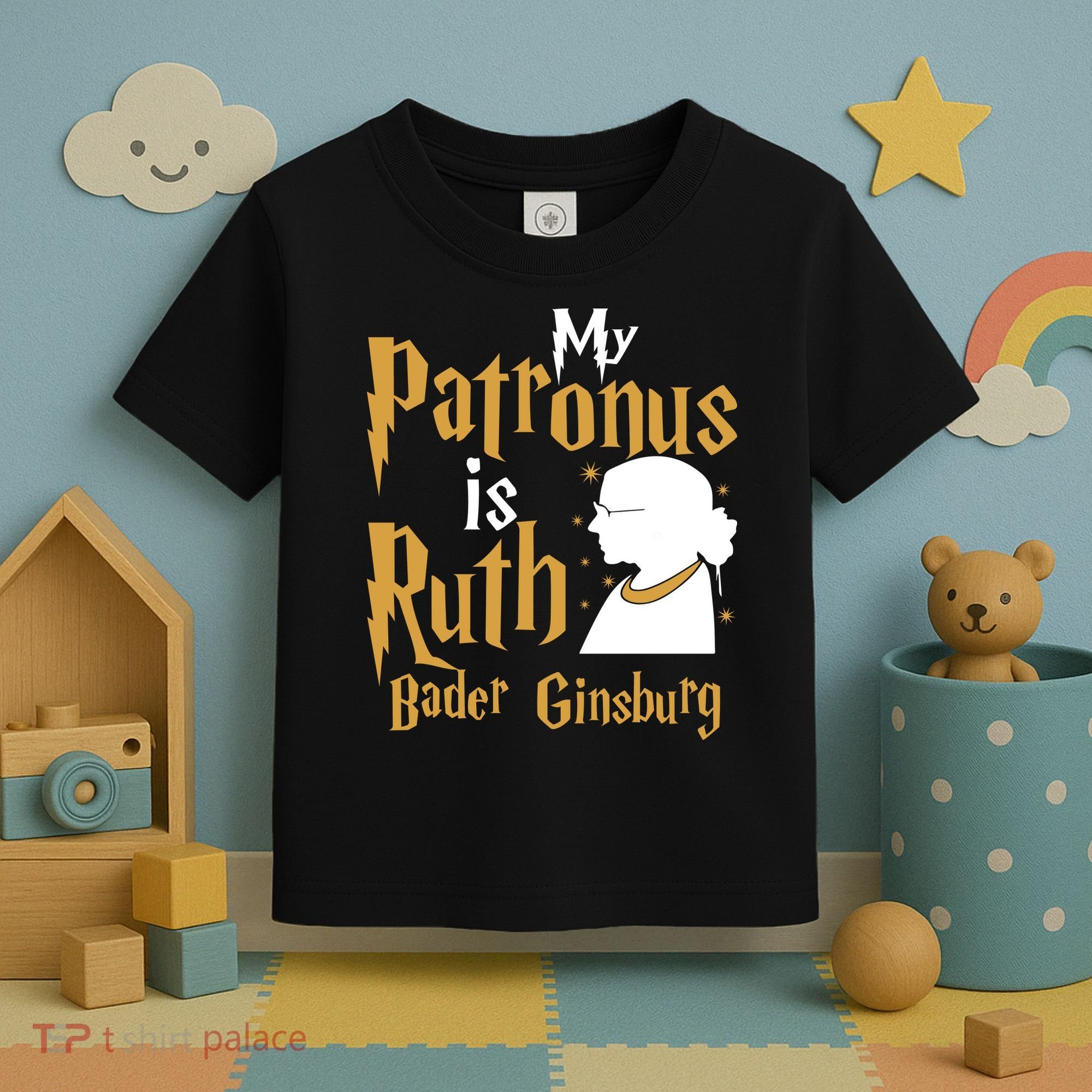 My Patronus Is Ruth Bader Ginsburg Toddler T-Shirt