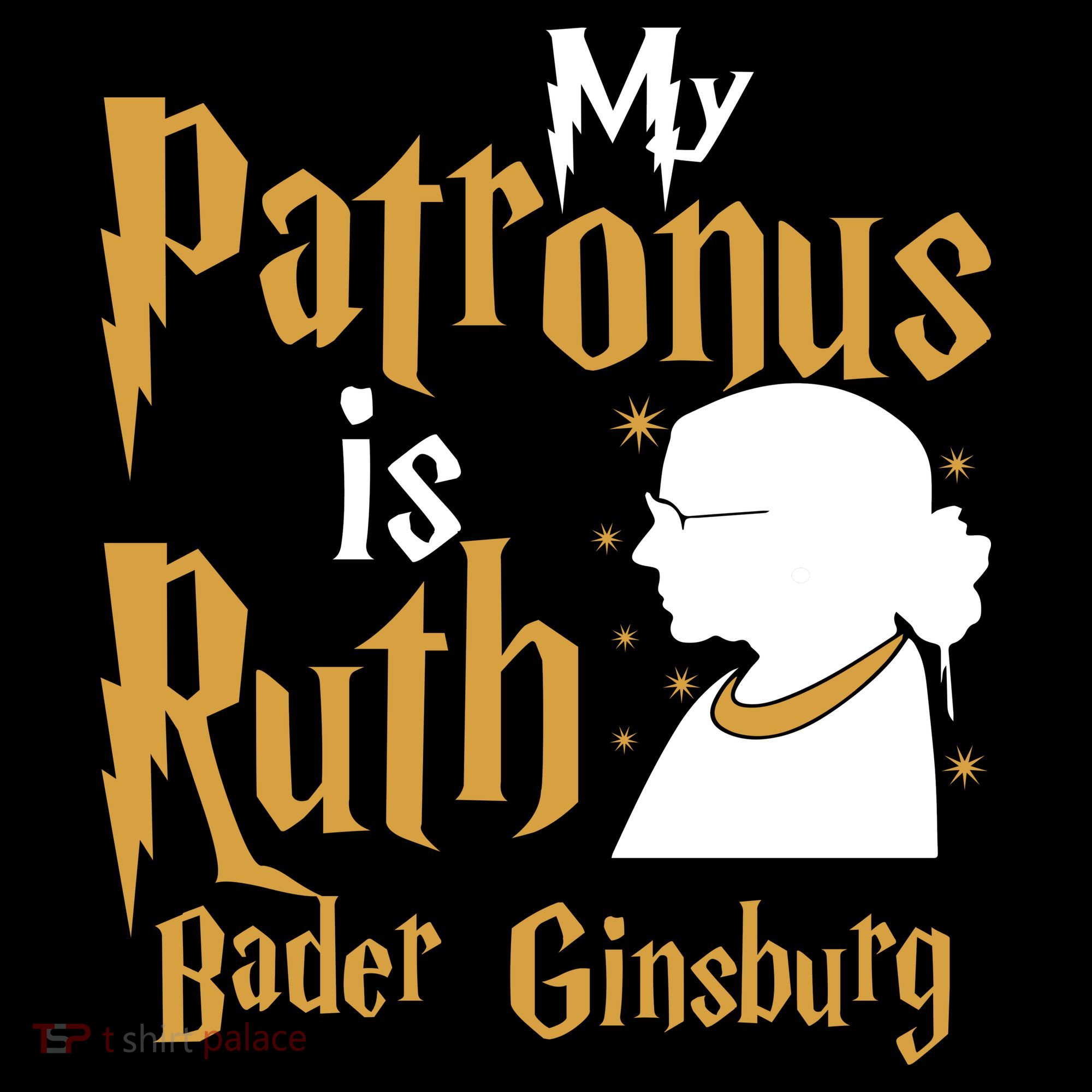 My Patronus Is Ruth Bader Ginsburg Toddler T-Shirt