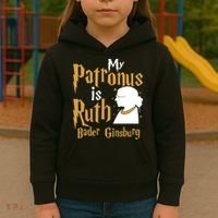 My Patronus Is Ruth Bader Ginsburg Kids Hoodie thumb 3