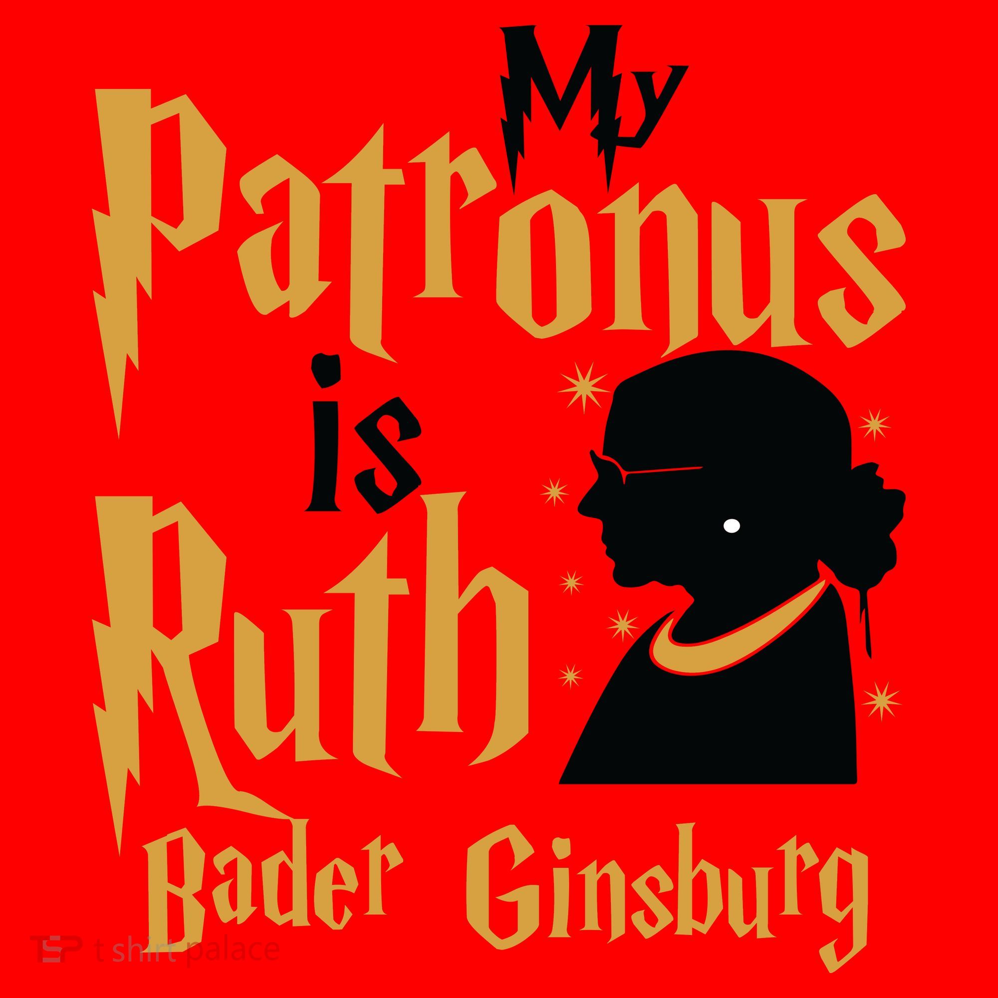 My Patronus Is Ruth Bader Ginsburg Santa Hat