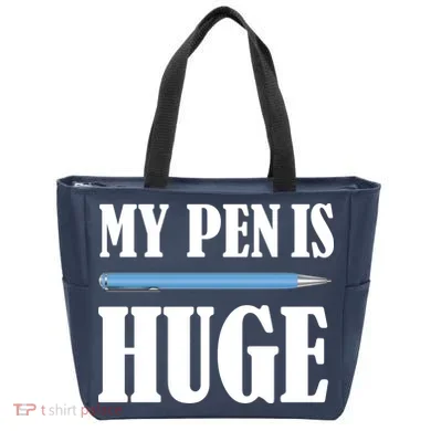 My Pen Is Huge Tote Bag