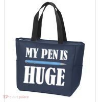 My Pen Is Huge Tote Bag thumb 3