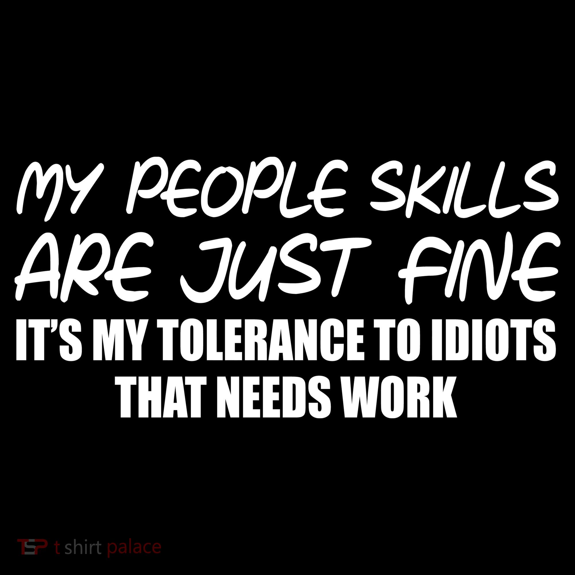 My People Skills Are Just Fine Funny Visor