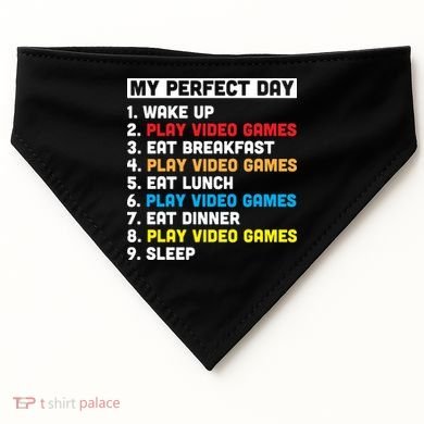My Perfect Day USA-Made Doggie Bandana