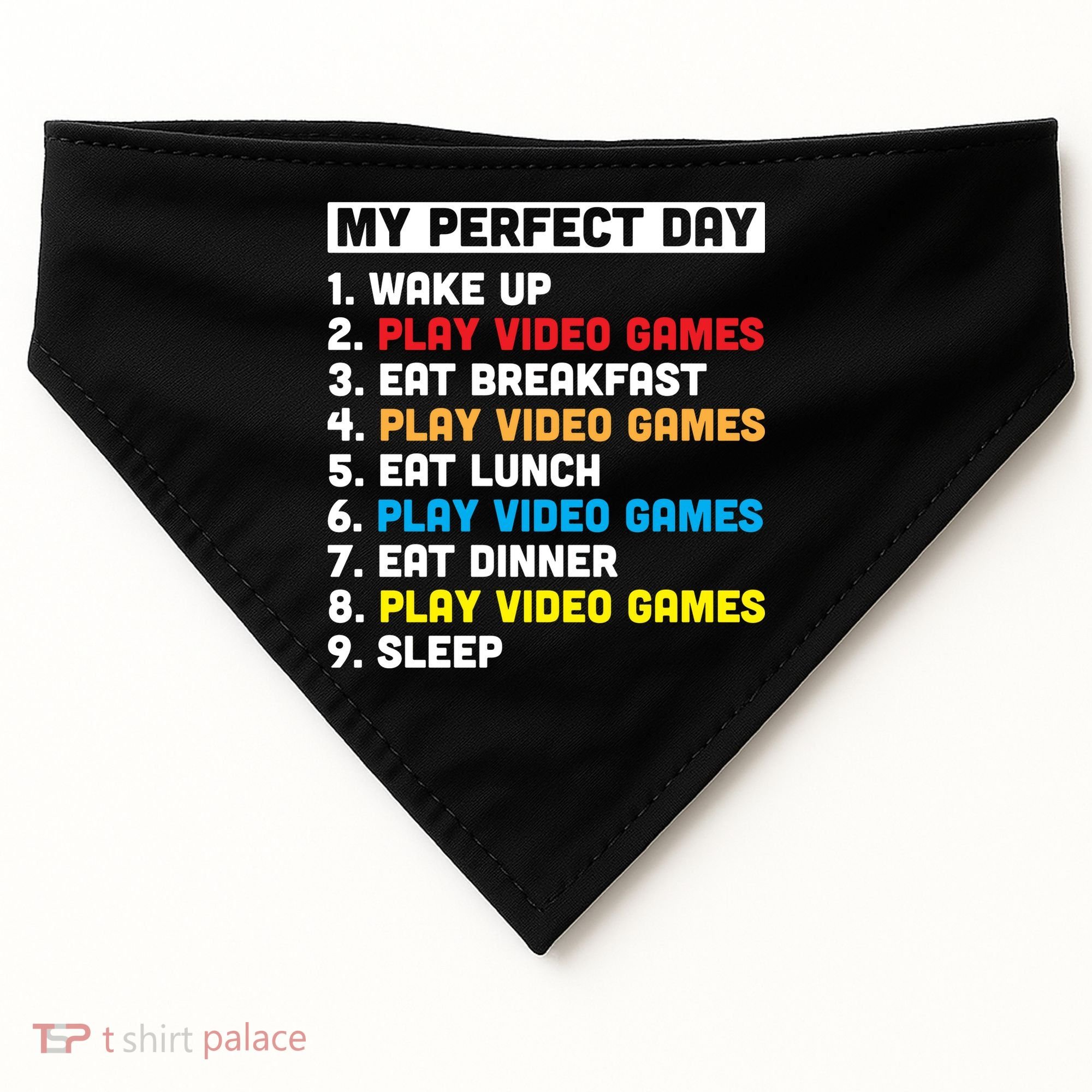 My Perfect Day USA-Made Doggie Bandana