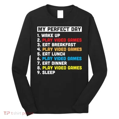 My Perfect Day Long Sleeve Shirt