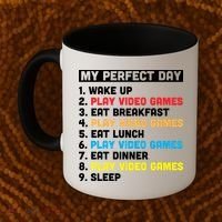 My Perfect Day Coffee Mug thumb 2