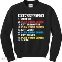 My Perfect Day Kids Sweatshirt thumb 0