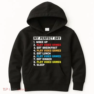 My Perfect Day Kids Hoodie