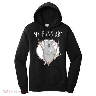 My Puns Are Koala Tea Women's Hoodie