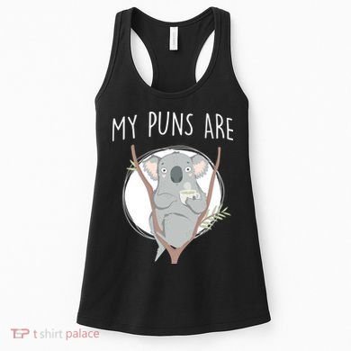 My Puns Are Koala Tea Women's Tank Top
