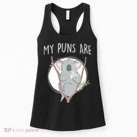 My Puns Are Koala Tea Women's Tank Top thumb 0