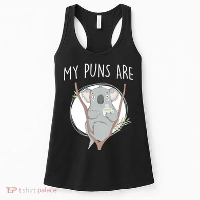 My Puns Are Koala Tea Women's Tank Top
