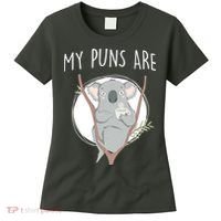My Puns Are Koala Tea Women's T-Shirt thumb 0