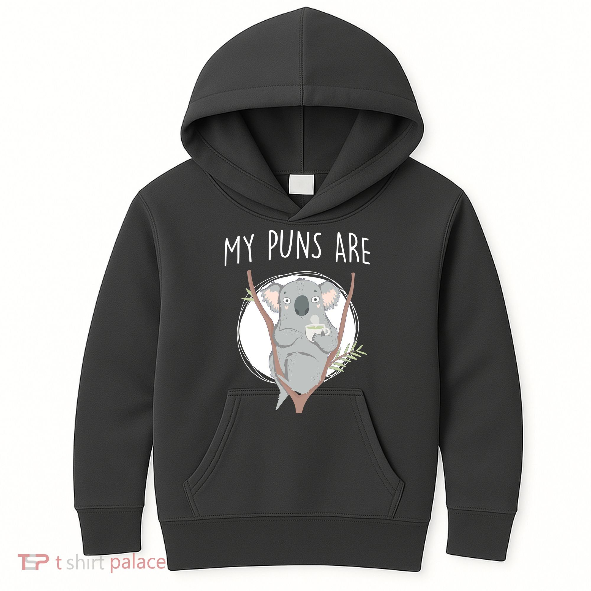 My Puns Are Koala Tea Kids Hoodie