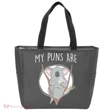 My Puns Are Koala Tea Tote Bag