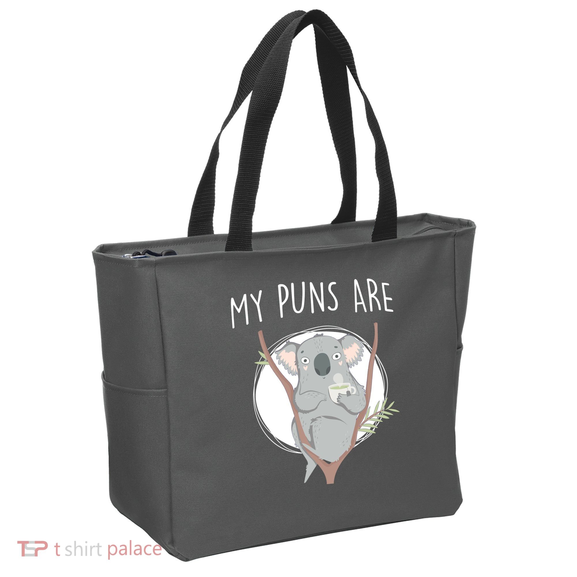 My Puns Are Koala Tea Tote Bag