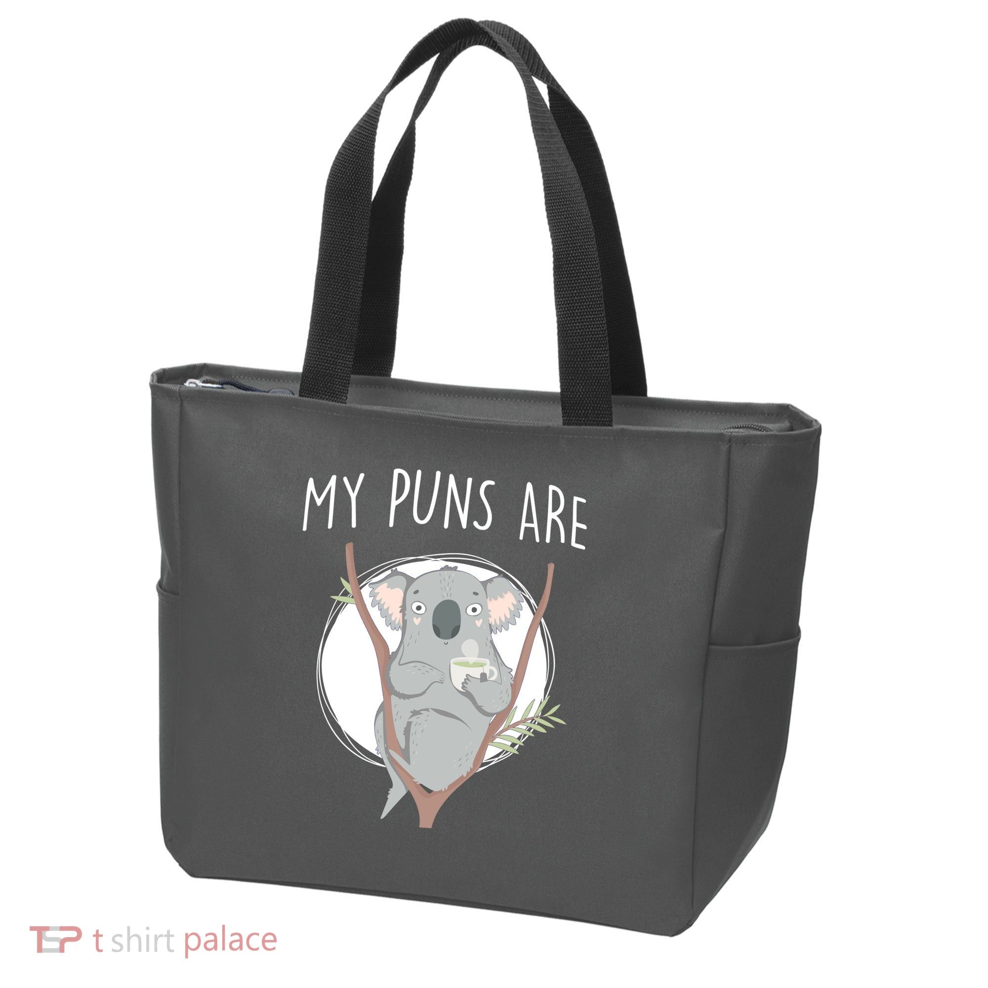 My Puns Are Koala Tea Tote Bag