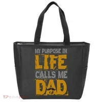 My purpose in life - calls me Dad Tote Bag thumb 0