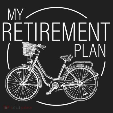 My Retirement Plan Cycling Comfort Colors Boxy T-Shirt