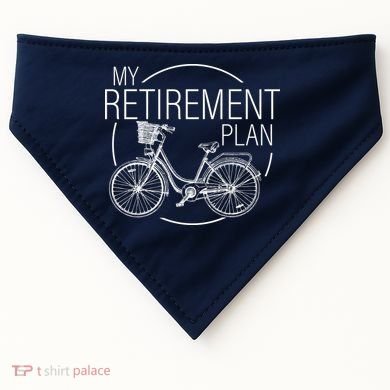 My Retirement Plan Cycling USA-Made Doggie Bandana