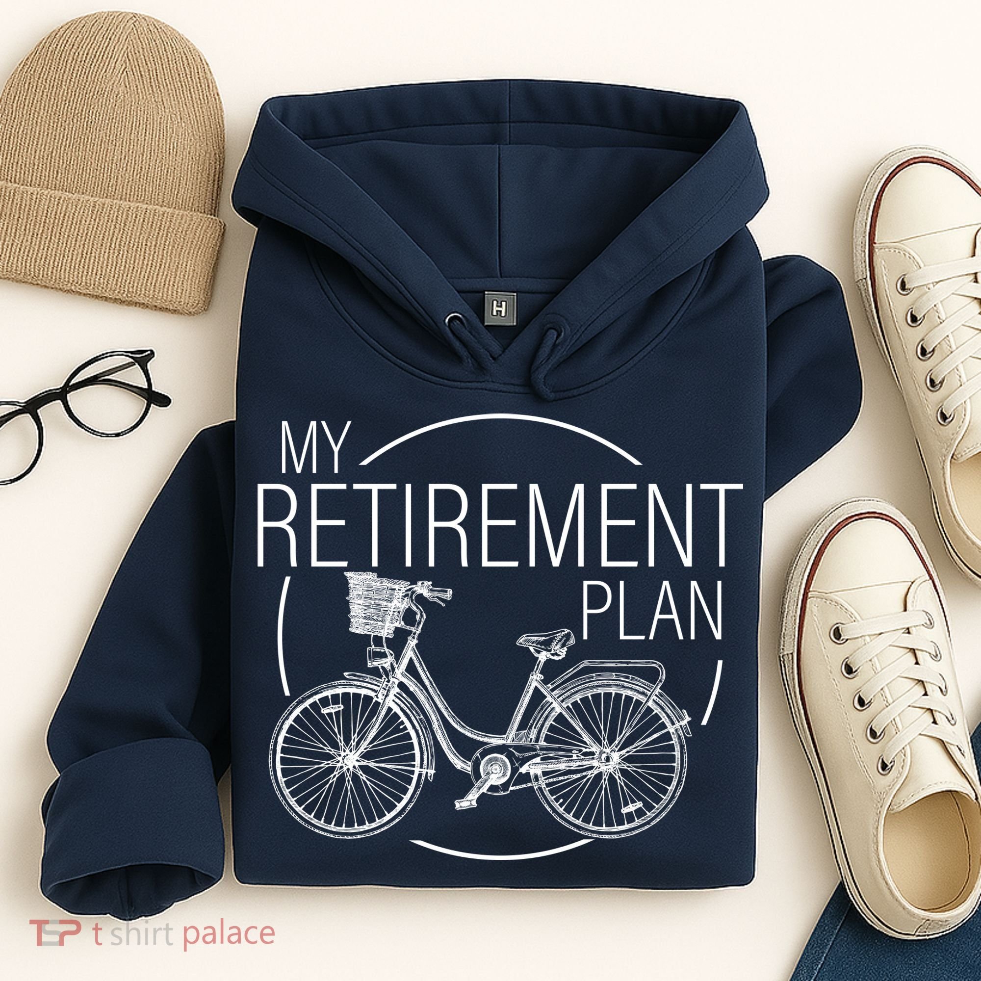 My Retirement Plan Cycling Hoodie