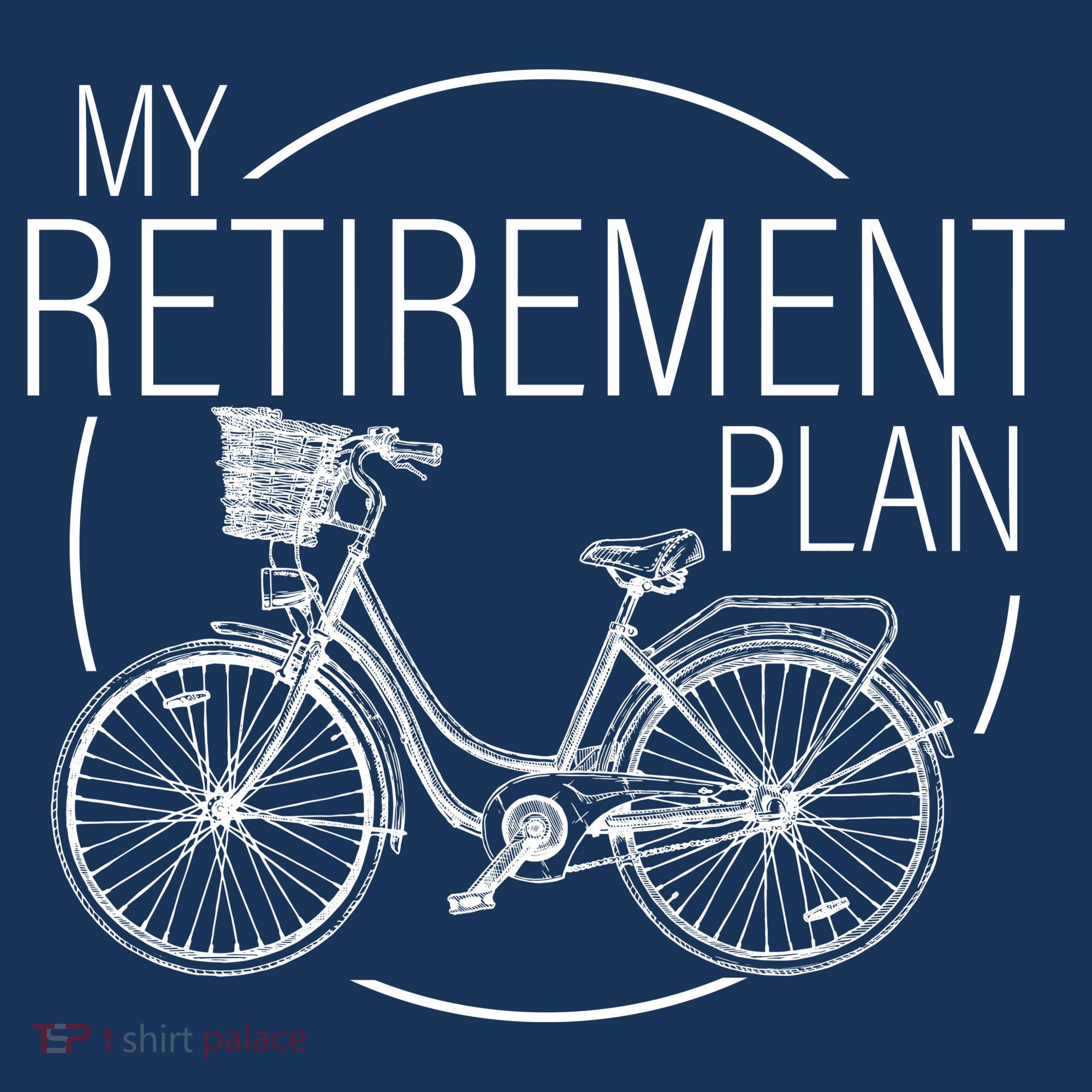 My Retirement Plan Cycling Tote Bag