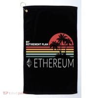 My Retirement Plan Ethereum Golf Towel thumb 0