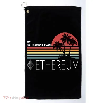 My Retirement Plan Ethereum Golf Towel