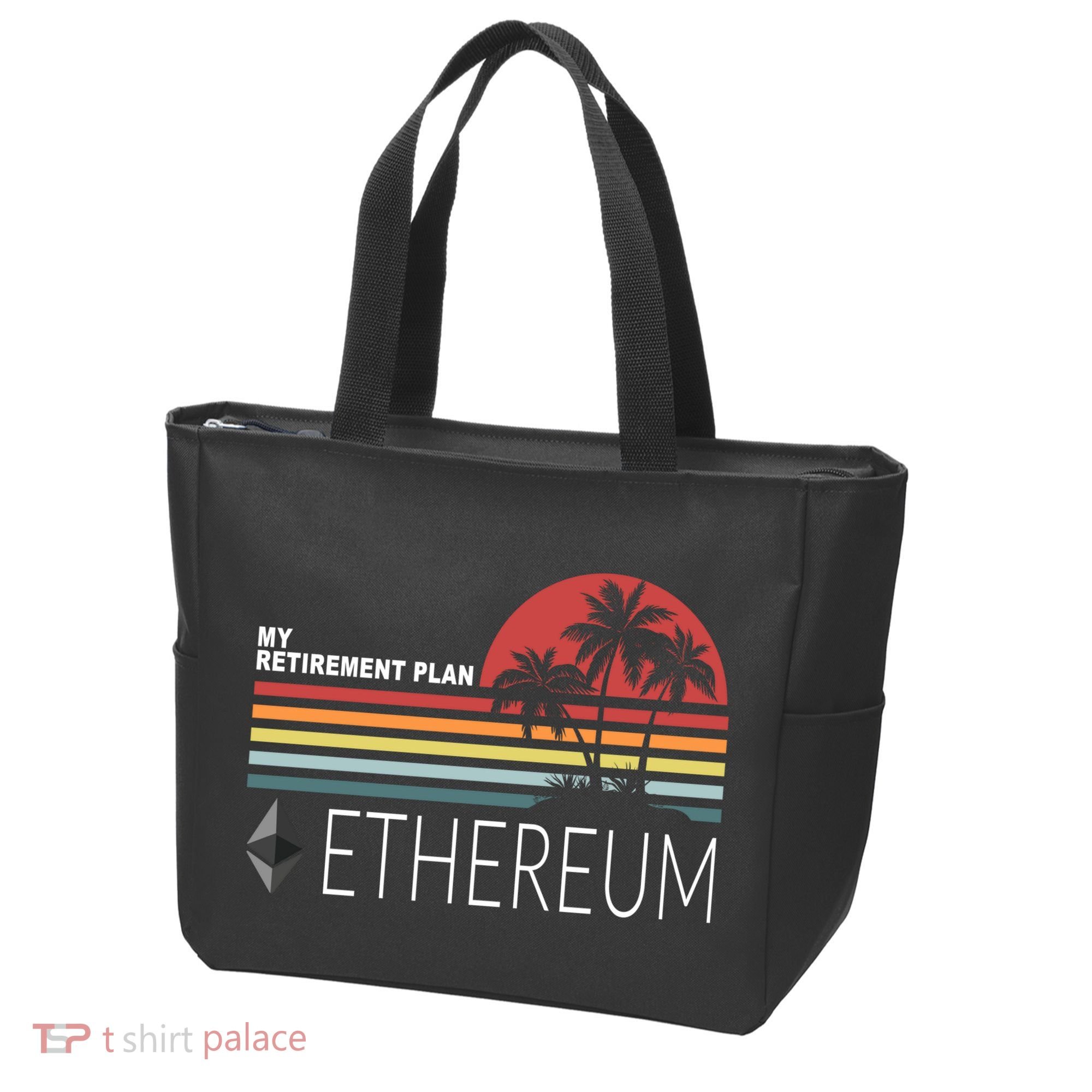 My Retirement Plan Ethereum Tote Bag