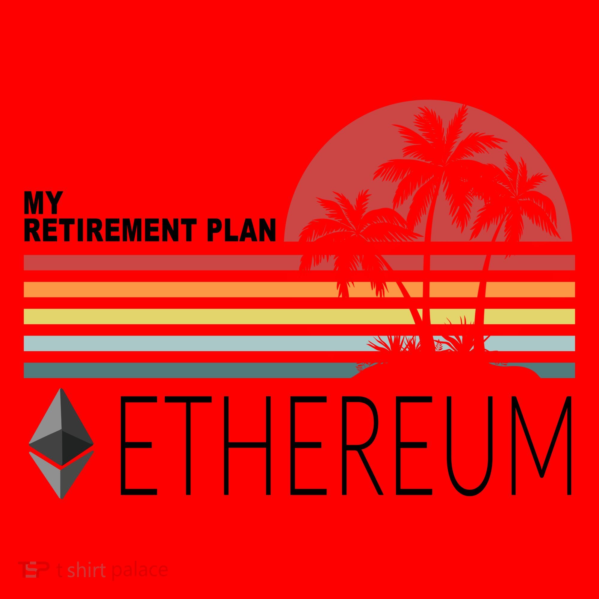 My Retirement Plan Ethereum Santa Hat