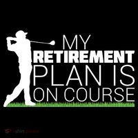 My Retirement Plan Is On Course Doggie Tank thumb 4