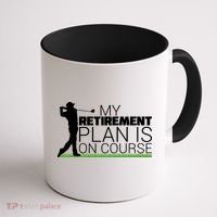 My Retirement Plan Is On Course Coffee Mug thumb 1