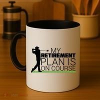 My Retirement Plan Is On Course Coffee Mug thumb 4
