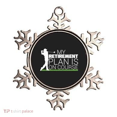 My Retirement Plan Is On Course Ornament