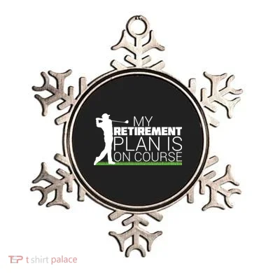 My Retirement Plan Is On Course Ornament